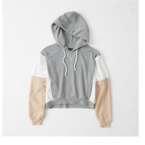Abercrombie & Fitch Color Block Hoodie, S
